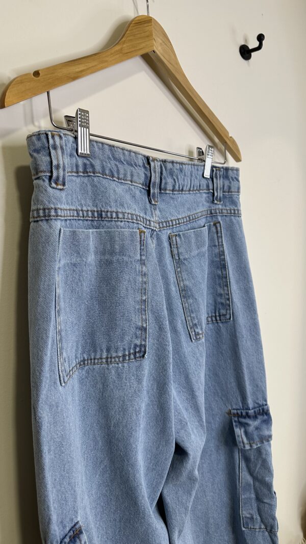 Calça Jeans Cargo Tradicional - Imagem 6