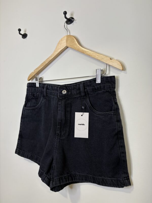 Shorts Jeans Preto Ananda - Imagem 2