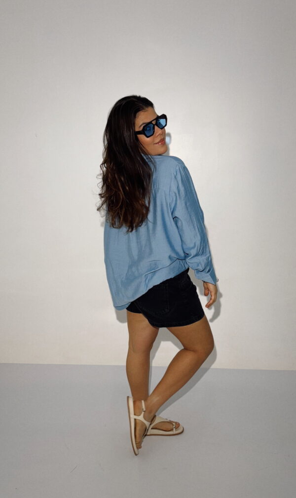 Shorts Jeans Preto Ananda - Imagem 7