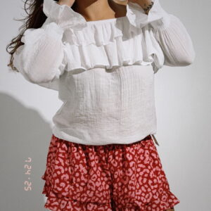 Bata com Babados Amélia